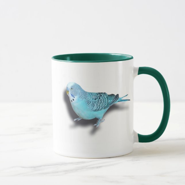 Amo la taza de Budgies (Derecha)