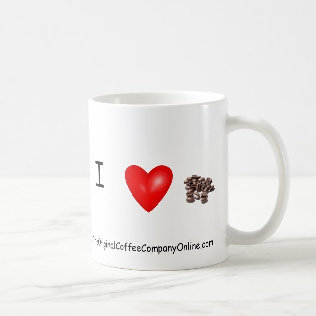 Amo la taza de café (Derecha)