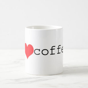 amo la taza de café