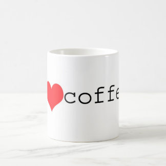 amo la taza de café