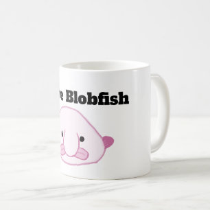 Amo la taza de café de Blobfish
