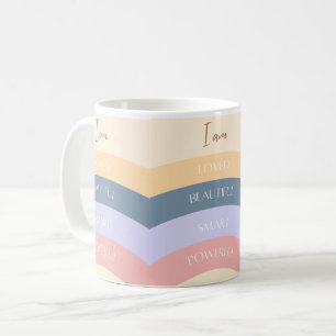 Amo la taza de café de color