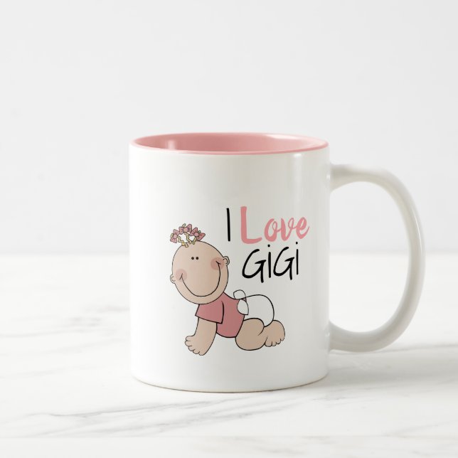 Amo la taza de café de GiGi (Derecha)