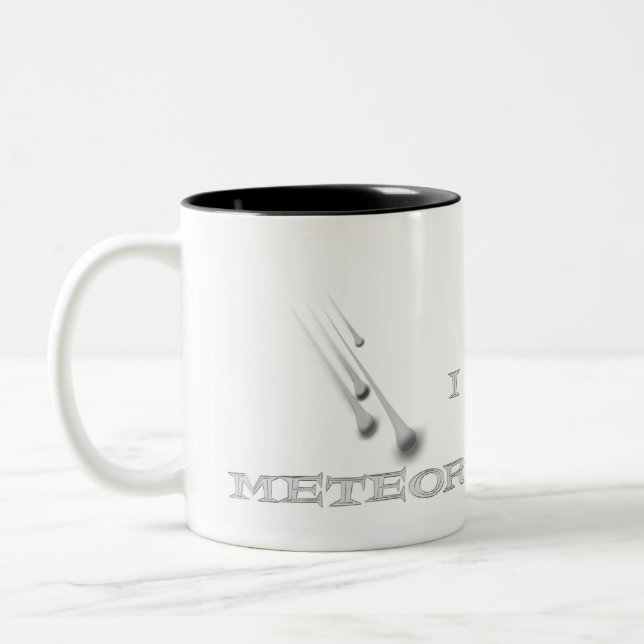 Amo la taza de café de las lluvias de meteoritos (Izquierda)