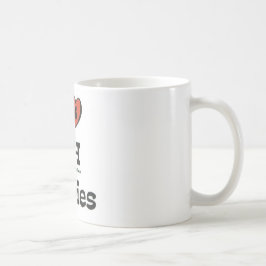 Amo la taza de café de los gatitos del CH
