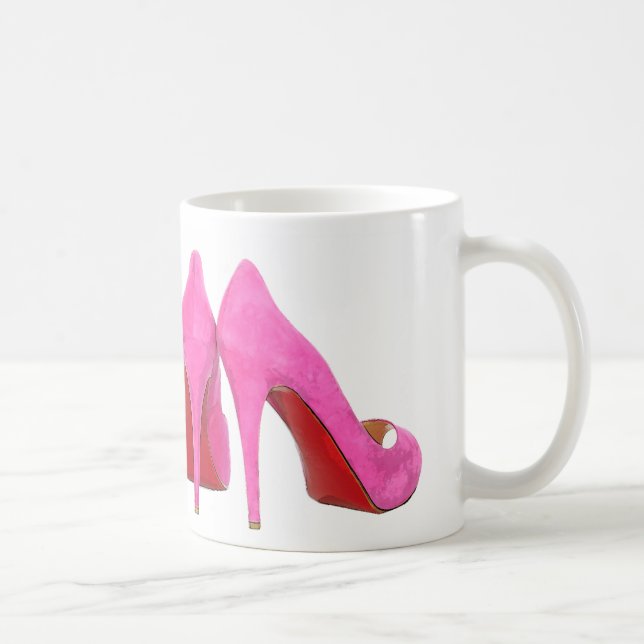 Amo la taza de café de los zapatos (Derecha)