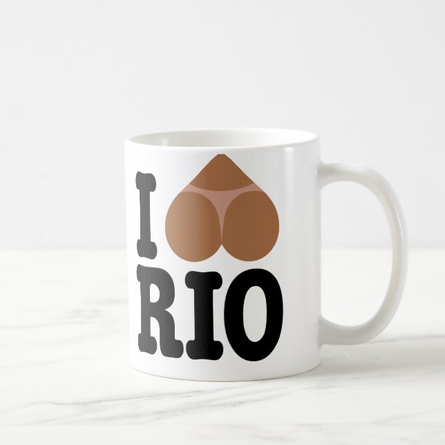 Amo la taza de café de Río (Derecha)