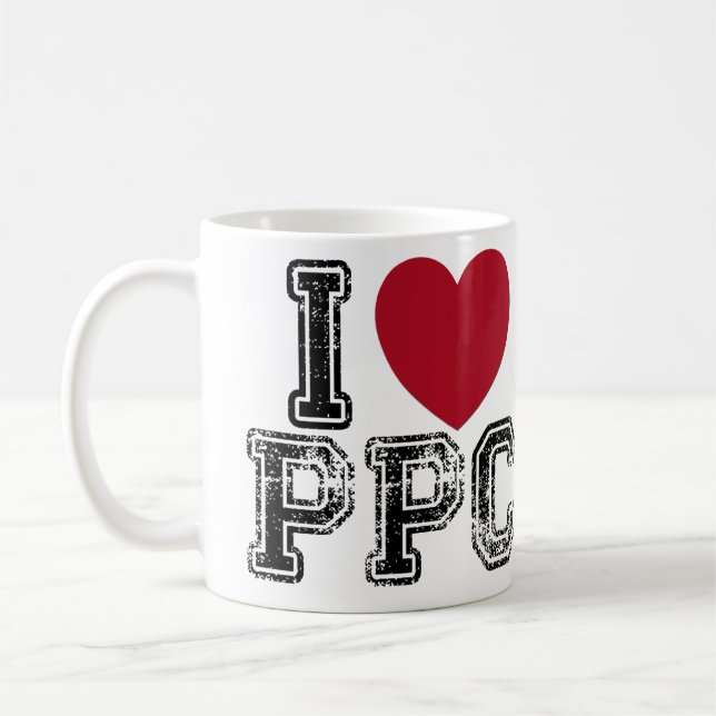 Amo la taza de café del PPC (Izquierda)