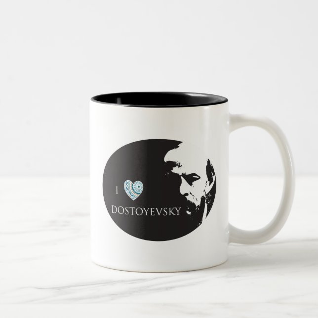 Amo la taza de Dostoyevsky (Derecha)