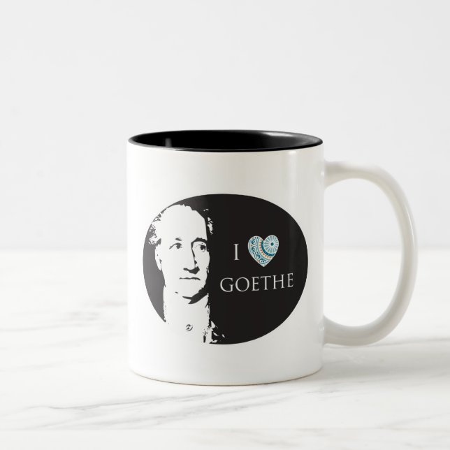 Amo la taza de Goethe (Derecha)