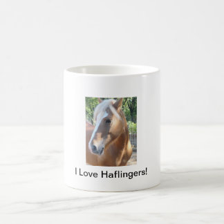 Amo la taza de Haflingers
