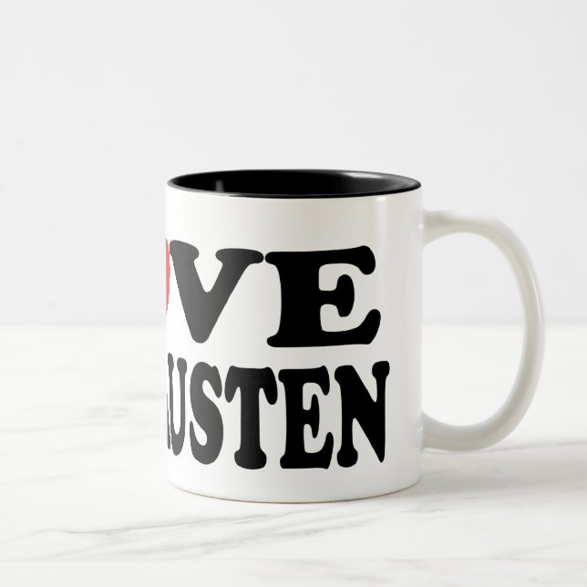 Amo la taza de Jane Austen (Derecha)