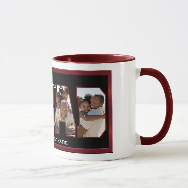 Amo la taza de la foto del papá (Derecha)