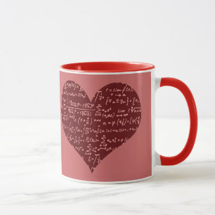 Amo la taza de la matemáticas