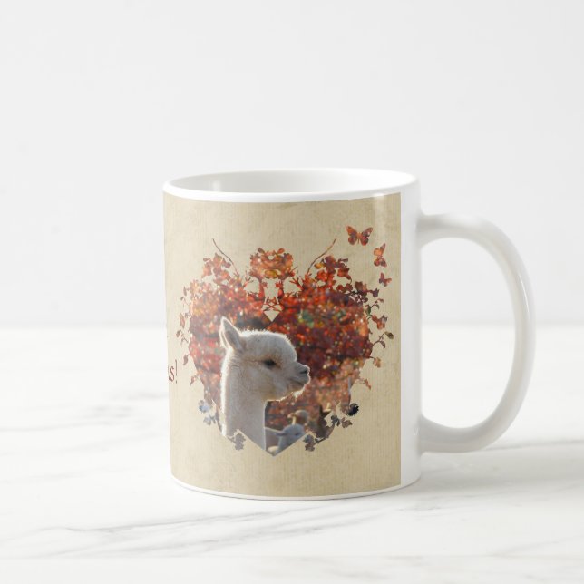 Amo la taza de las alpacas (Derecha)