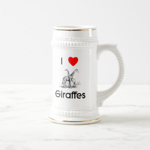 Amo la taza de las jirafas