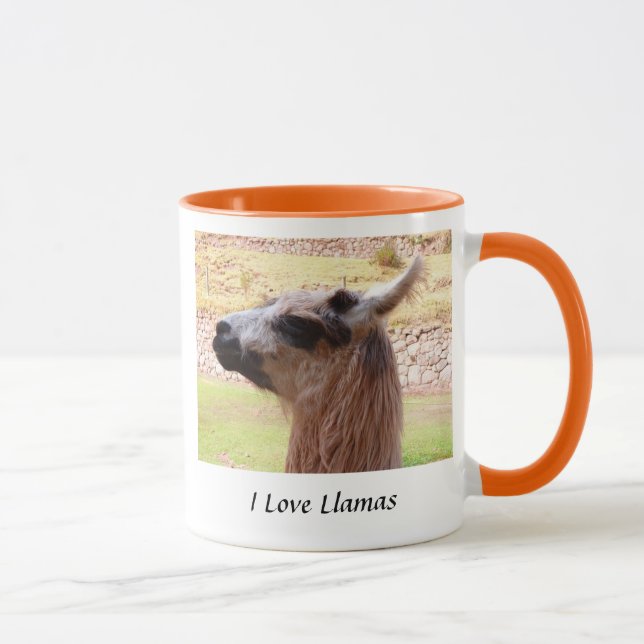 Amo la taza de las llamas (Derecha)