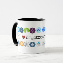 Amo la taza de los cryptocurrencies