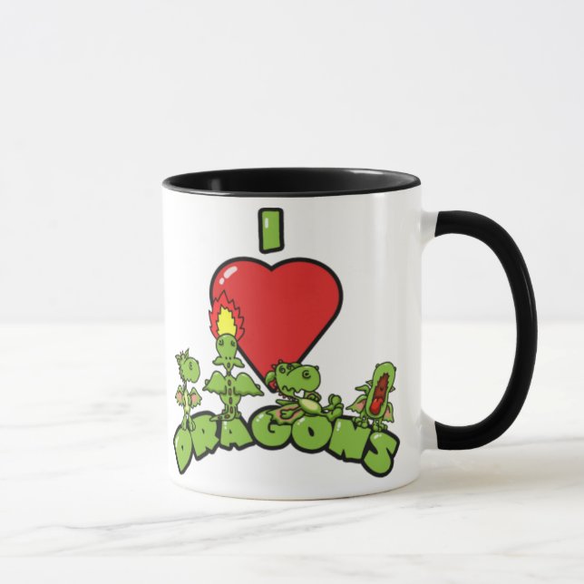 Amo la taza de los dragones (Derecha)
