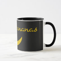 Amo la taza de los plátanos