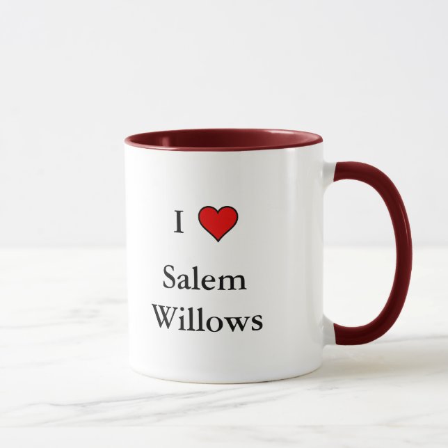 Amo la taza de los sauces de Salem (Derecha)