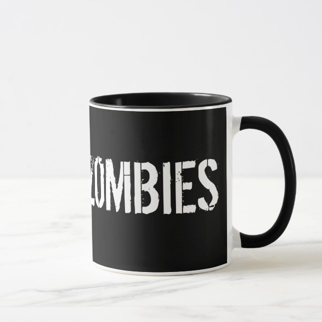 AMO la taza de los ZOMBIS (Derecha)