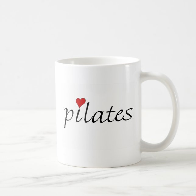 Amo la taza de Pilates (Derecha)