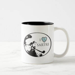 Amo la taza de Sartre