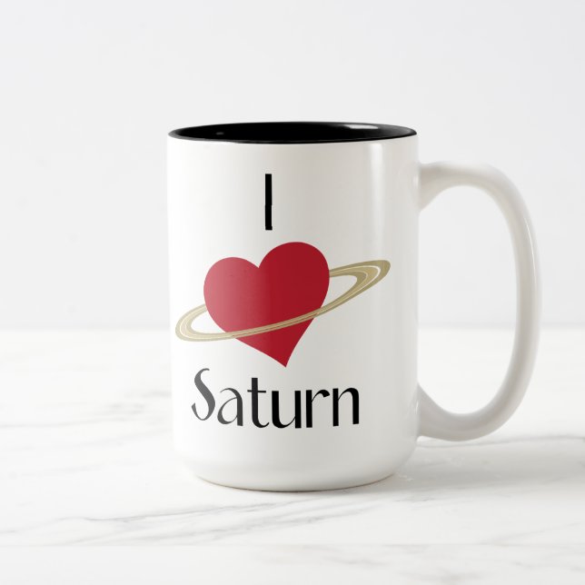 Amo la taza de Saturno (Derecha)