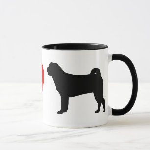 Amo la taza de Shar Peis