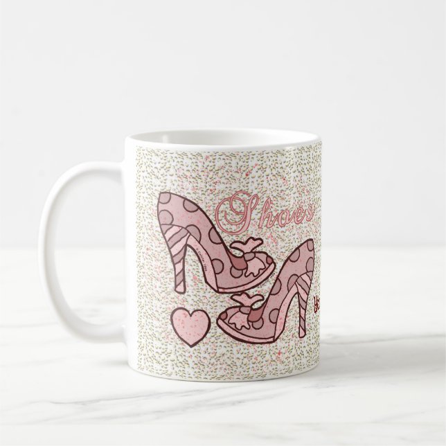 Amo la taza de zapatos (Izquierda)