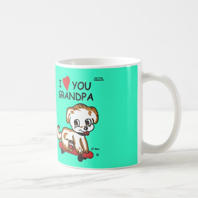Amo la taza del abuelo (Derecha)