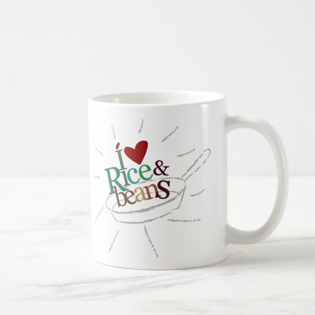Amo la TAZA del arroz y de las habas (Derecha)