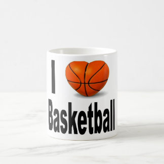Amo la taza del baloncesto