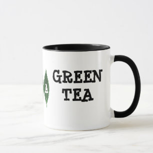 Amo la taza del té verde - taza adaptable