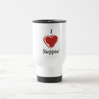 Amo la taza del viaje de Steppin