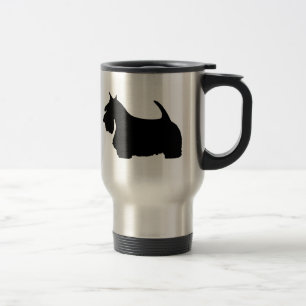 Amo la taza escocesa del viaje de los terrieres