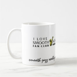 Amo la taza lisa 21 del club de fans 3584 del jazz