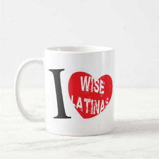 Amo la taza sabia del sotomayor de Latina