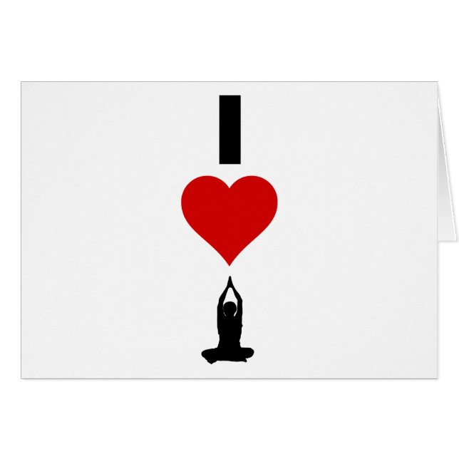 Amo la yoga (vertical) (Anverso (Horizontal))