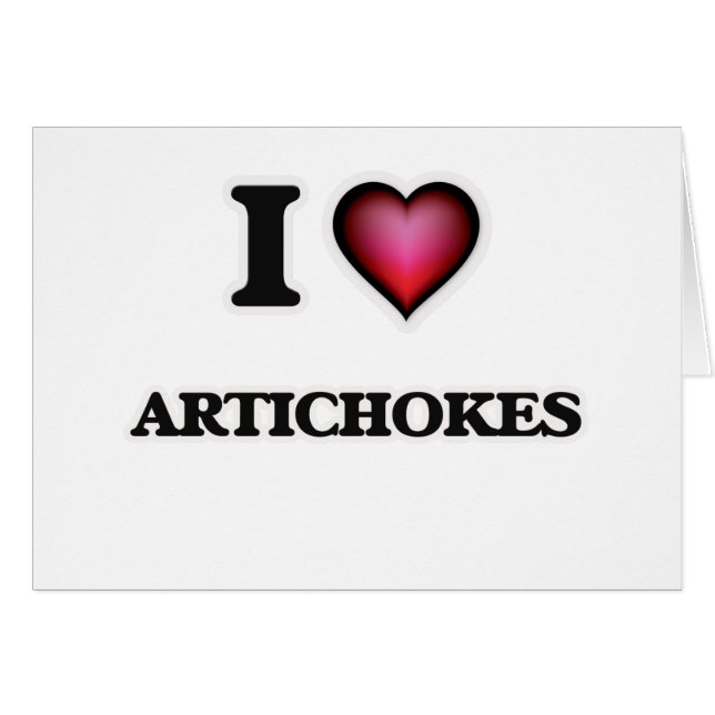 Amo las alcachofas (Anverso (Horizontal))