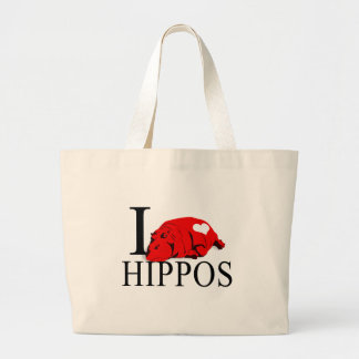 Amo las bolsas de asas de los hipopótamos