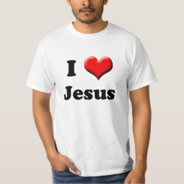 Amo las camisetas de Jesús