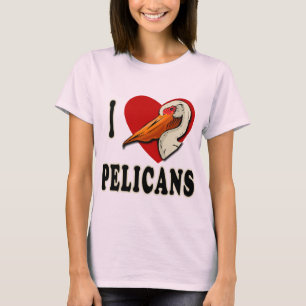 Amo las camisetas de los pelícanos, ropa de los