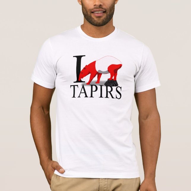 Amo las camisetas de los Tapirs (Anverso)