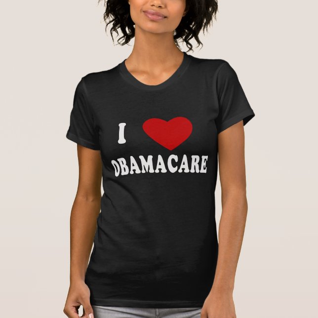AMO las camisetas de OBAMACARE, sudaderas con (Anverso)