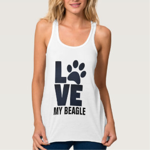 AMO LAS Camisetas DE PERRO DE MI BEAGLE