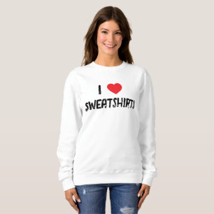 Amo las camisetas de sudaderas