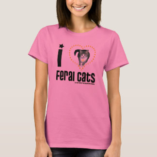 Amo las camisetas largas de la manga de las