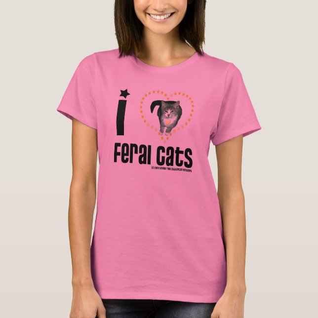 Amo las camisetas largas de la manga de las (Anverso)